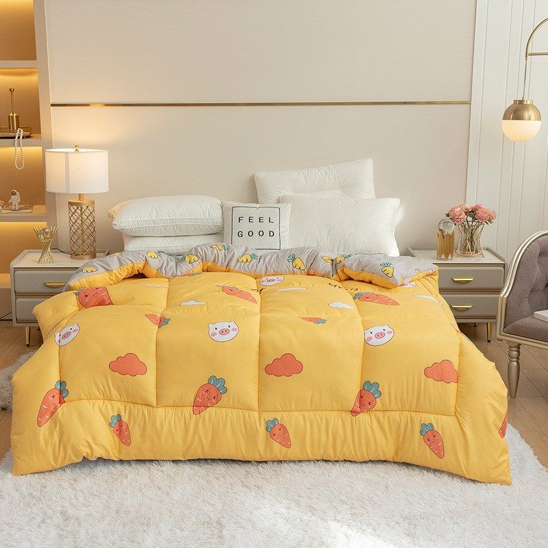 厂家供应品四季被跑量款冬被被子被芯化纤被出口纯色印花春秋被冬,床上用品,化纤被,淘宝优惠券,粉丝福利购,淘宝优惠卷