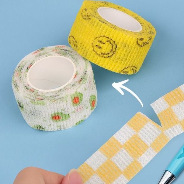 学生写字防茧护手绷带高颜值缠手指绷带少女日系ins防磨可爱胶带