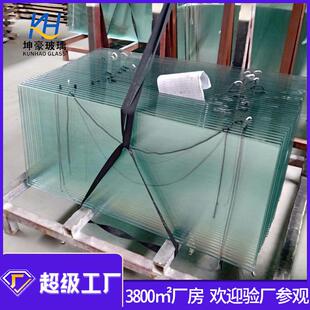 钢化玻璃厂专业生产4mm5mm透明钢化玻璃门窗玻璃可按尺寸生产