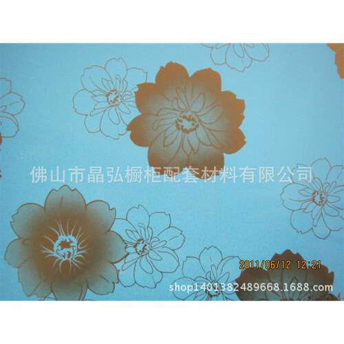 PVC晶钢门贴膜橱柜门贴膜覆膜（可用于衣柜门/家具茶几/水晶灯膜
