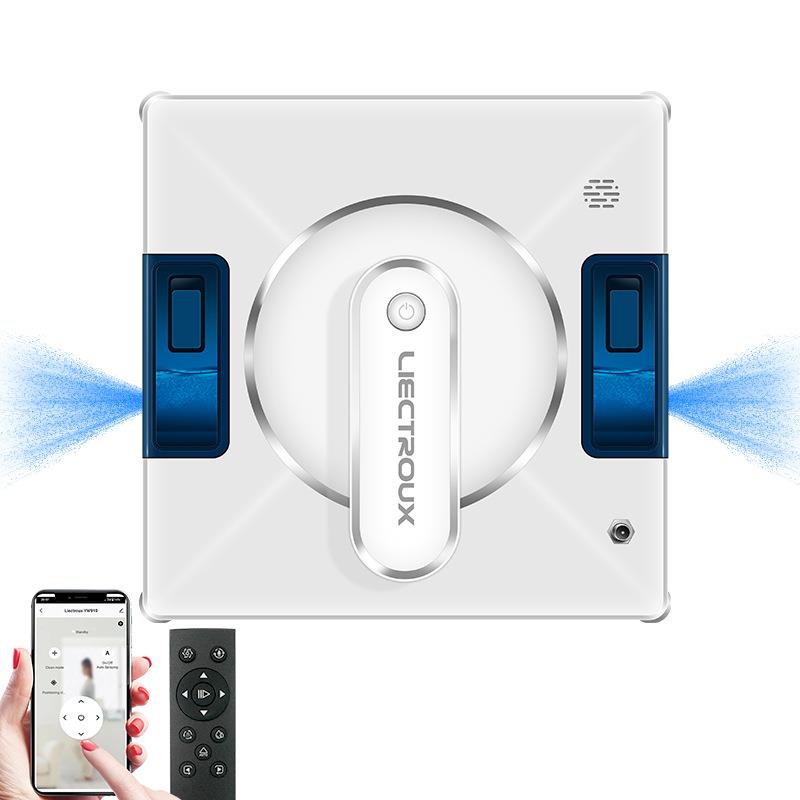 德国LIECTROUX智能擦窗机器人双向喷水电动擦玻璃全自动家用洗窗