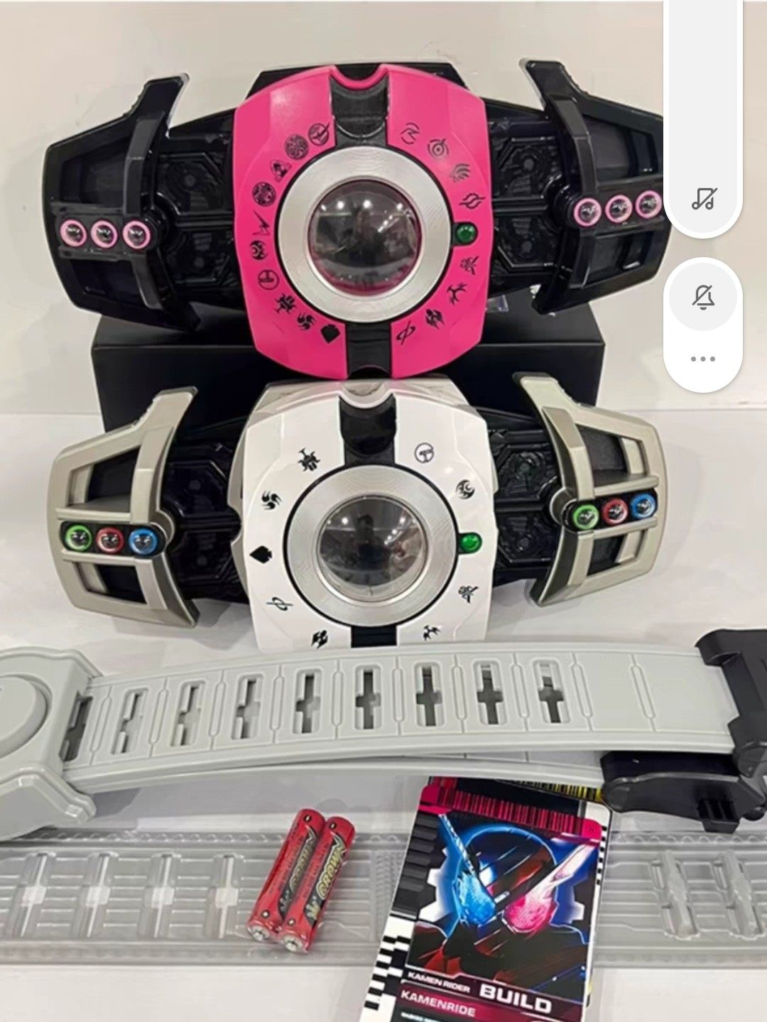 国产假面骑士DX款帝骑白帝  红帝DX 帝骑腰带CSM神主牌触屏