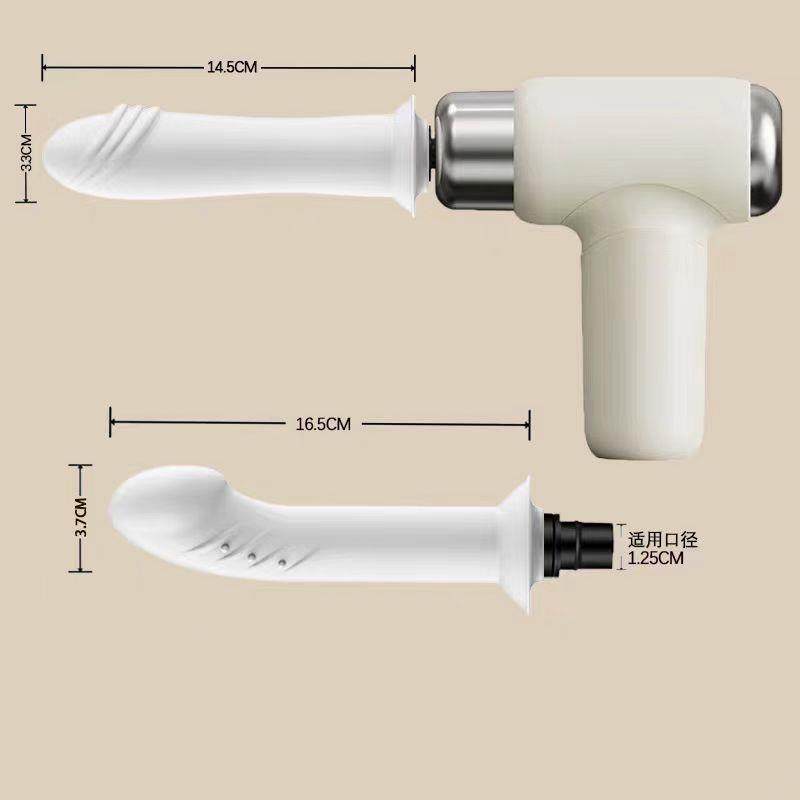 迷你筋膜枪改装头女生专用运动肌肉放松电动静音便携硅胶按摩头