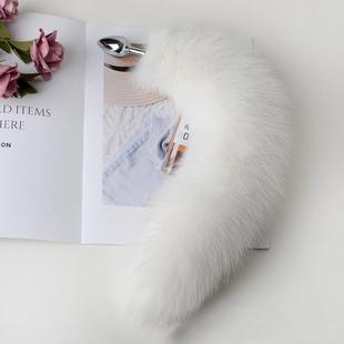 真毛尾巴插件小小号狐狸猫咪cosplay道具大尾巴可拆卸狗狗角色扮