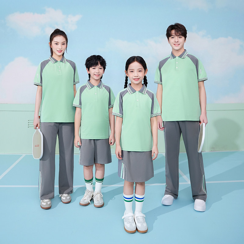 新江西赣州中小学生统一校服夏款短袖长裤秋款外套冬季冲锋衣套装