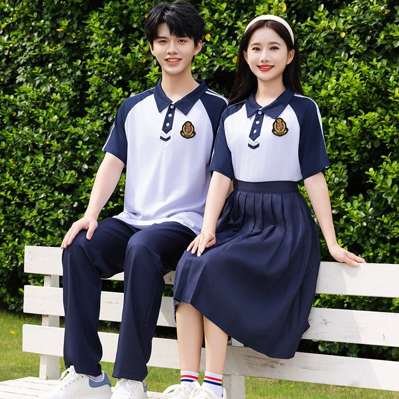 初中高中生大合唱朗诵演出服特色毕业照服装套装小学生运动会班服