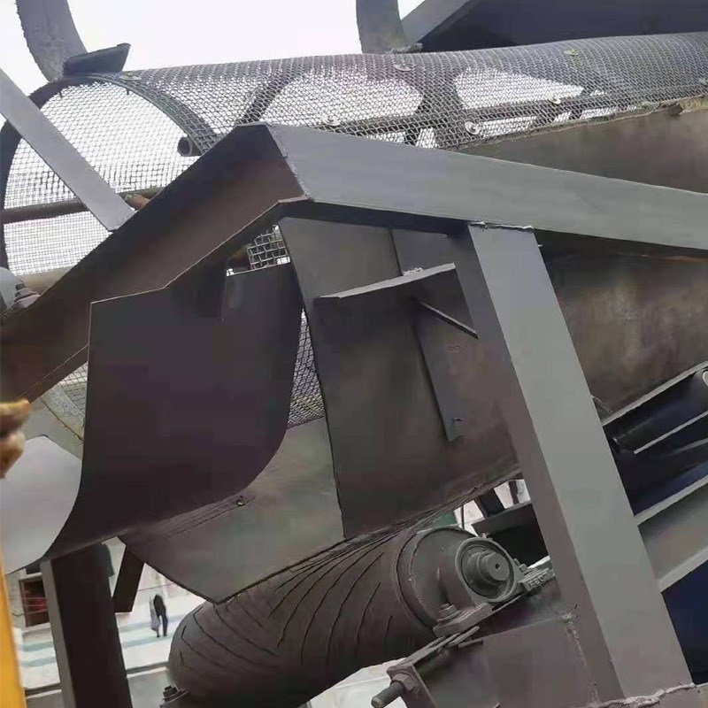 福建30型直线震动筛沙机封闭式小型滚筒筛沙机沙场小型筛沙机