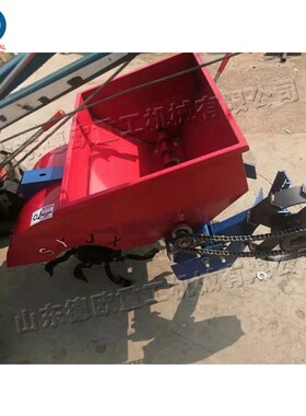 手扶拖拉机果园开沟机 大葱大姜开渠施肥机 山地丘陵回填一体机
