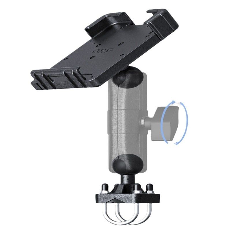 智慧农机械矿车叉车方柱车顶安装固定抱箍工业重型vesa铝合金支架