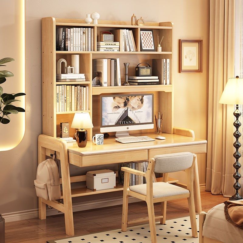 实木书桌学生家用简易写字桌升降课桌椅组合电脑桌学习桌子初中生,3C数码配件,USB多功能数码宝,淘宝优惠券,粉丝福利购,淘宝优惠卷