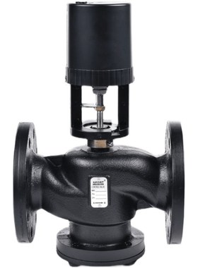 现安铸铁 法兰连接电动调节阀AC24V VB8200-DN40-DN300带手动XAD