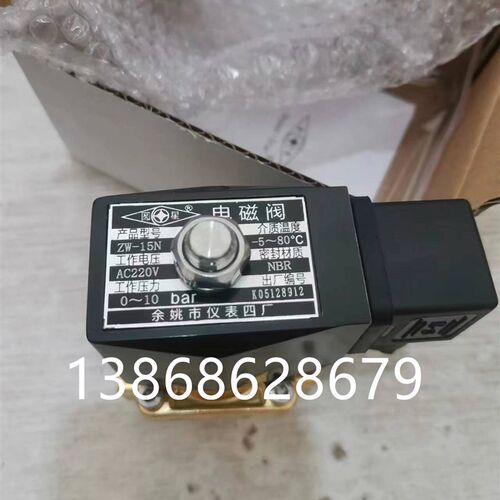 Round.Star余姚市仪表四厂D01-4101电磁阀ZW-20N ZW-25N ZW-15N