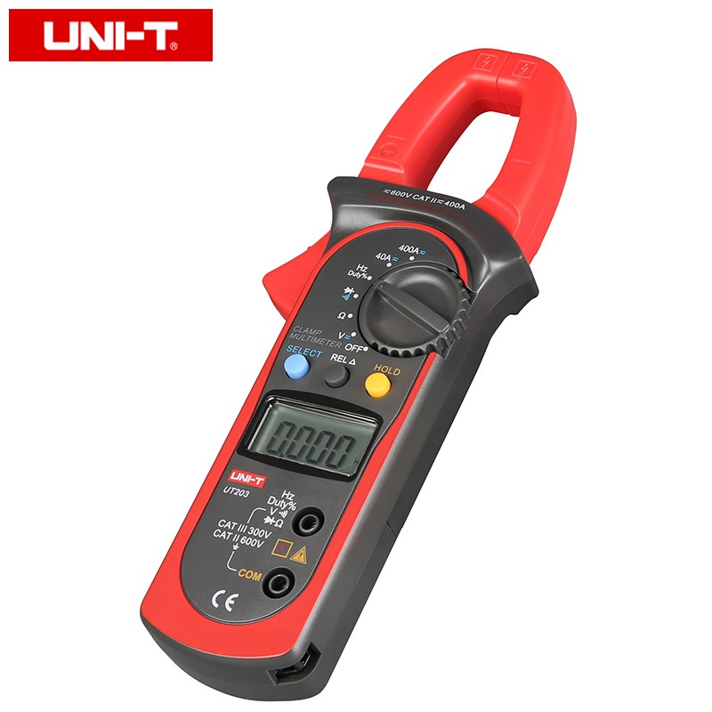 优利德钳形万用表UT203钳型表数显万用表 数字万能表电压表正品