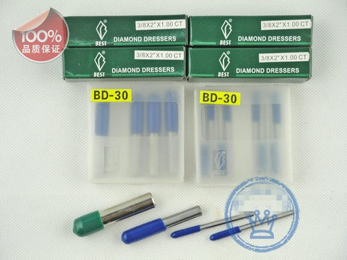 台湾一品金钢石铣石笔 修刀 砂轮修石笔 整形刀 修正笔3 6 10MM