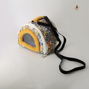 鹦鹉冬天外出背包保暖保温外带中小型牡丹虎皮文鸟玄风小宠物用品