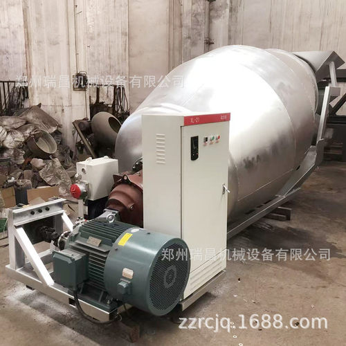 柴油搅拌罐 滚筒式搅拌机商砼搅拌罐3方不锈钢罐体三轮搅拌车