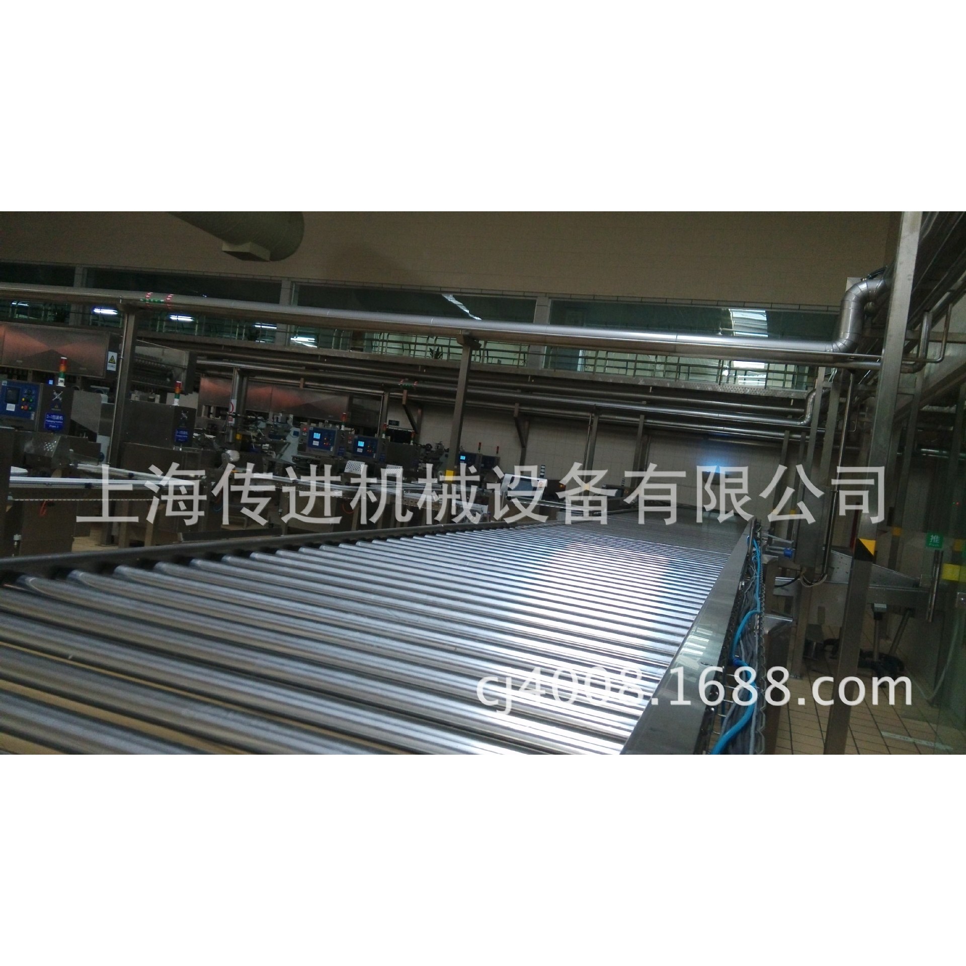 供应滚筒输送机 不锈钢滚筒输送机 上海传进双层滚筒输送线