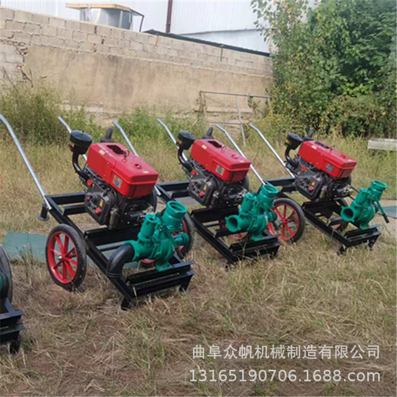 柴油机排污排涝水泵 大流量12寸混流泵 4寸高扬程喷灌泵