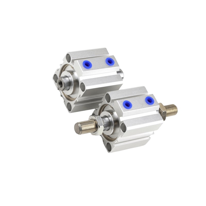 SDAD32单轴双出薄型气缸SDAD40 50X5X10X15X20X25X30X35X40X45-SB