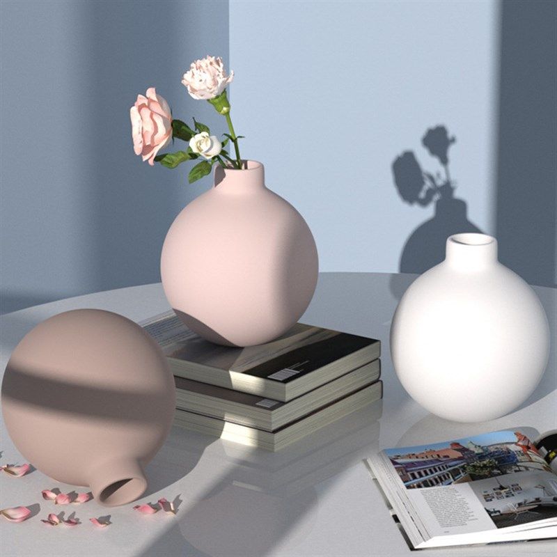 北欧莫兰迪创意干花摆件陶瓷花瓶家居客厅台面餐桌室内装饰工艺品,橡塑材料及制品,塑料盒/塑料箱/塑料柜,淘宝优惠券,粉丝福利购,淘宝优惠卷