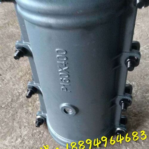 球墨铸铁哈夫节160*200 300 400 500 PE/PVC补漏器卡子抢修接抱箍