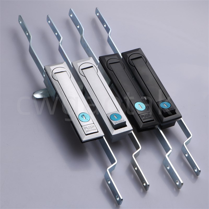 MS731-1-2天地连杆锁 配电箱机柜门平面锁 可配多种锁杆 工业用锁