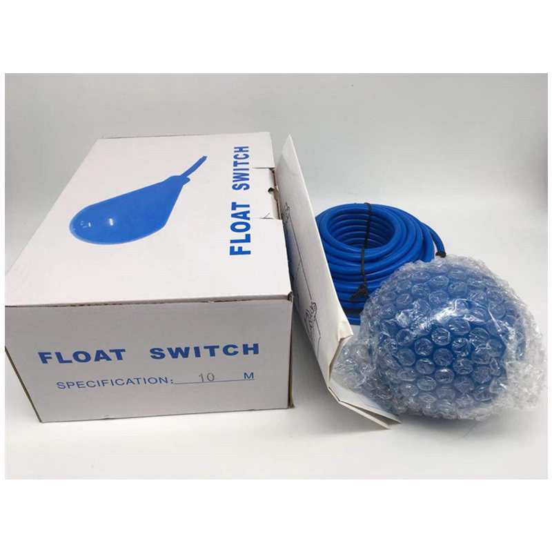 蓝色灯泡型液位开关 ENM10液位控制器 水位报警器 电缆浮球