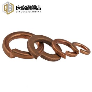磷青铜弹垫弹簧垫圈青铜弹簧垫片华司M5M6M8M10M12M16
