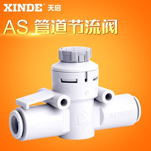 调速阀AS1002F04A/AS2002F06A/AS2052F08A/AS3002F10气管接头