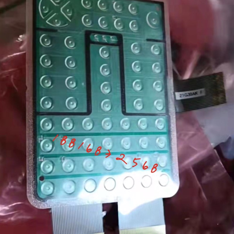 安川YRC1000机器人示教器配件按键板触摸屏按键面膜JZRCR-APP01-1