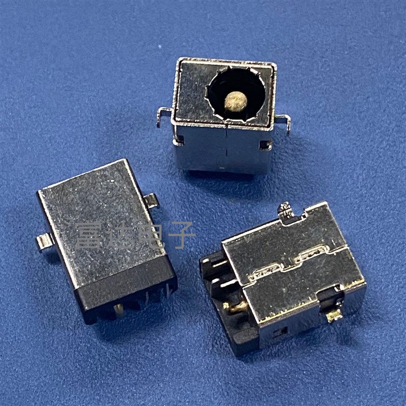 DC-023沉板母座DC电源插座镀金大电流神舟战神笔记本充电接口