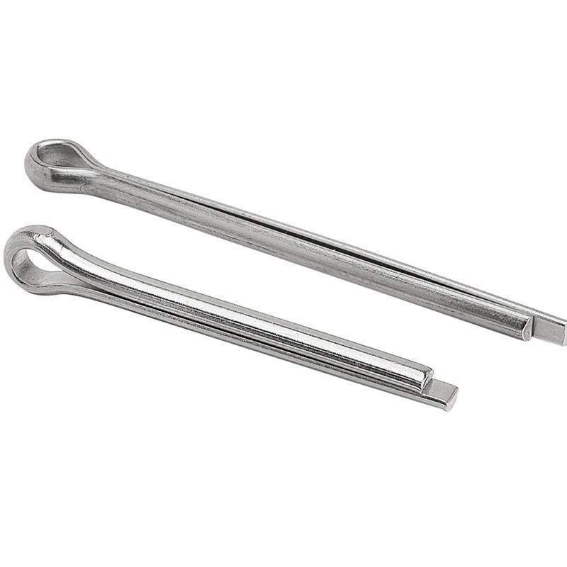 304不锈钢开口销卡销哨子发夹销U形销钢销M1 M1.2M1.5 M2插销卡销
