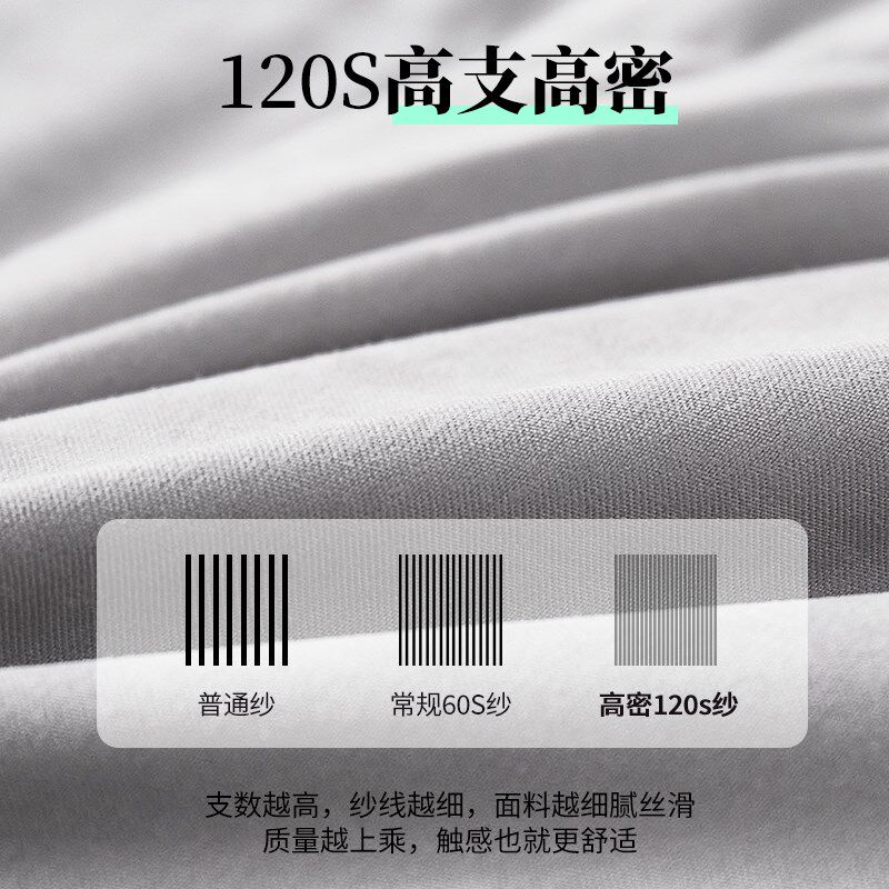 120支羽绒被壳半成品自充绒双层全棉羽绒被N套自己填充防绒内胆套