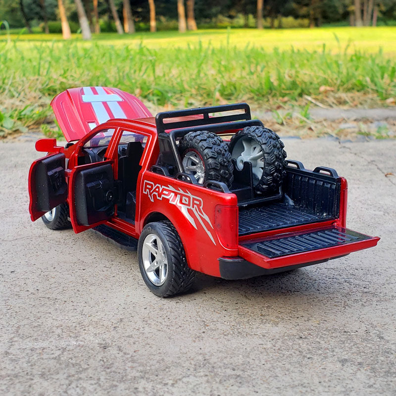 1/32福特猛禽F350皮卡合金汽车货车金属S摆件开门男孩玩具,玩具/童车/益智/积木/模型,合金车/玩具仿真车/收藏车模,淘宝优惠券,粉丝福利购,淘宝优惠卷