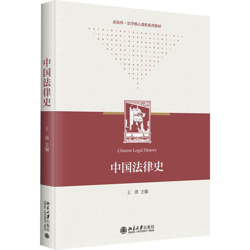 【正版图书】中国法律史法法核心课程系列教材王沛王沛北京大学出版社