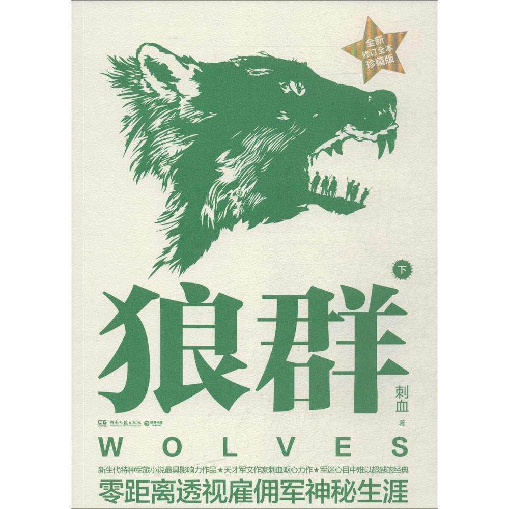 正版书籍狼群下 刺血著 湖南文艺出版社