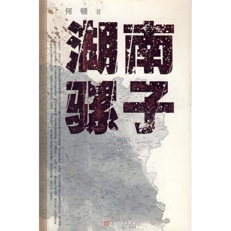 【正版图书】湖南骡子何顿著人民文学出版社9787020085873
