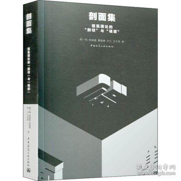 【正版书籍】剖面集建筑理论的剖切与误读国一鸣林婉嫕廖晓飓甘力文天奇中国建筑工业出版社