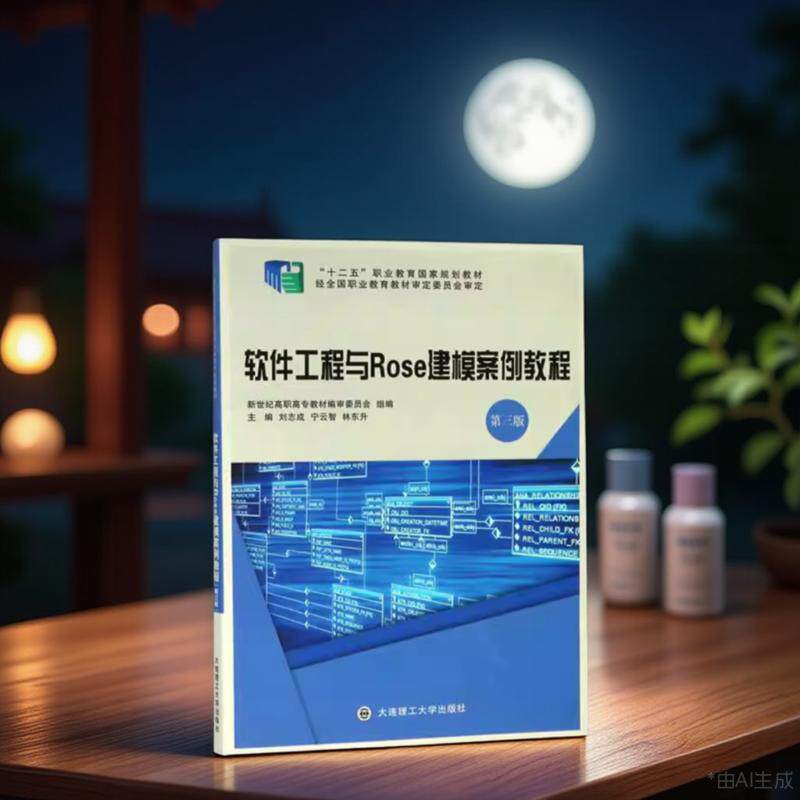 【保正版】软件工程与Rose建模案例教程刘志成宁云智升新世纪高职高专教材编审委员会编大连理工大学出版社9787568516808