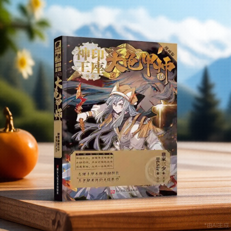 【保正版】神印王座外传唐家三少著DLSir编绘中南天使出品浙江人民美术出版社9787534079535