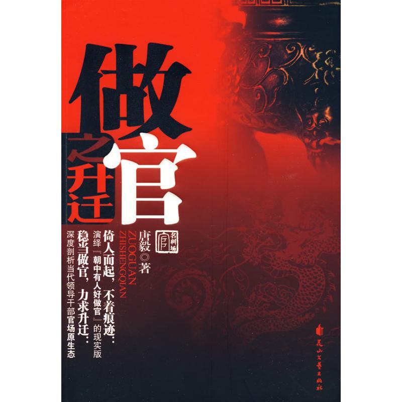 正版图书做官之升迁唐毅著花山文艺出版社9787807556756