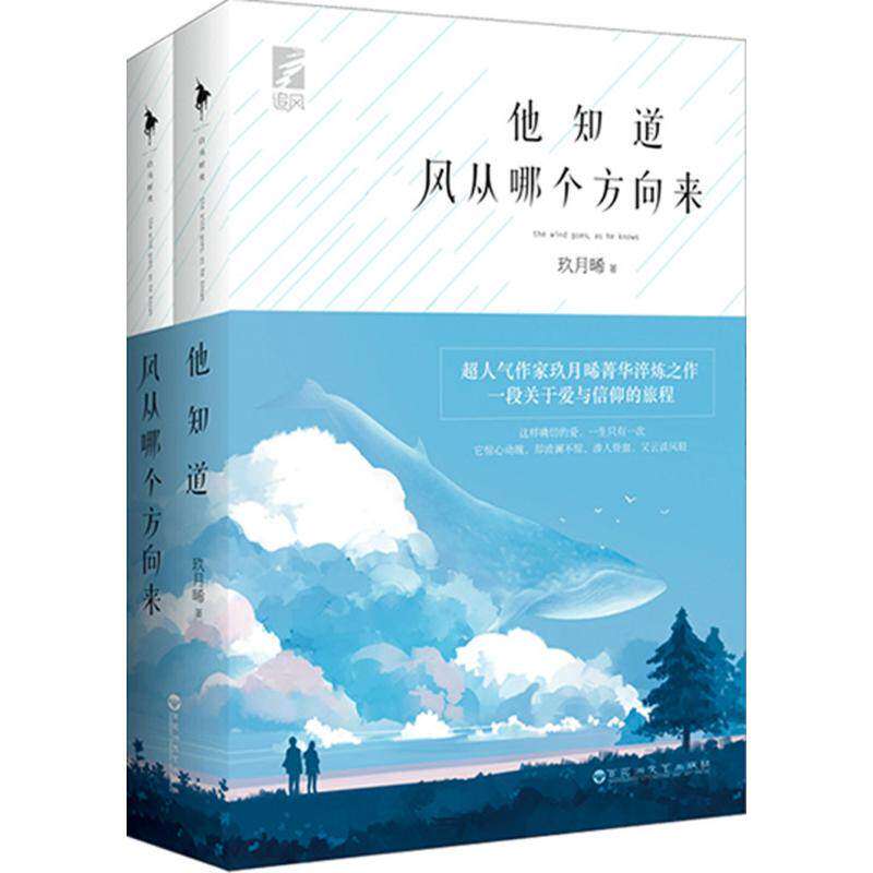 【保正版】他知道风从哪个方向来玖月晞著百花洲文艺出版社9787550015357T