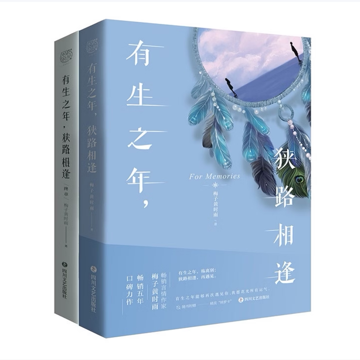 【保正版】有生之年狭路相逢终章全二册9787541152009梅子黄时雨著四川文艺出版社