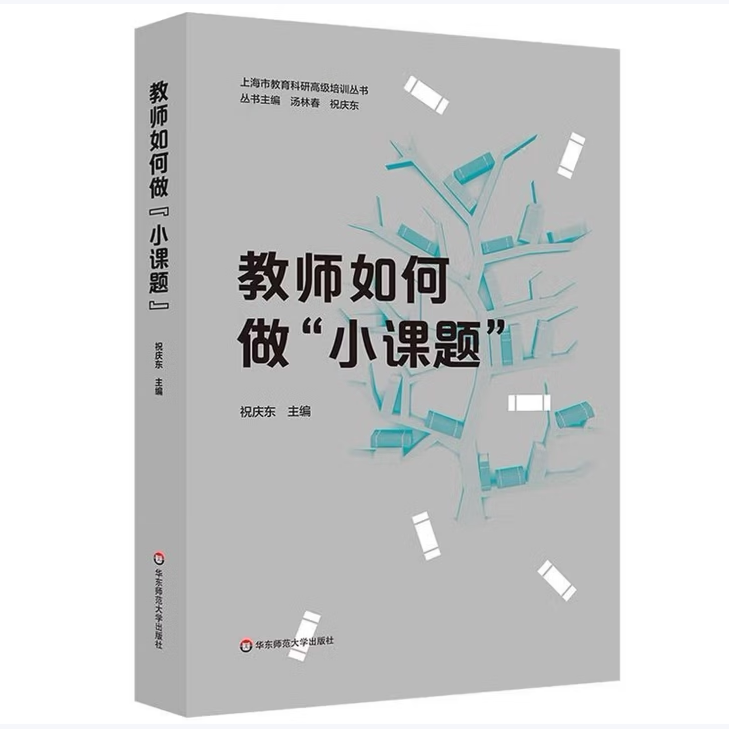 教师如何做小课题祝庆东著华东师范大学出版社9787567555587C