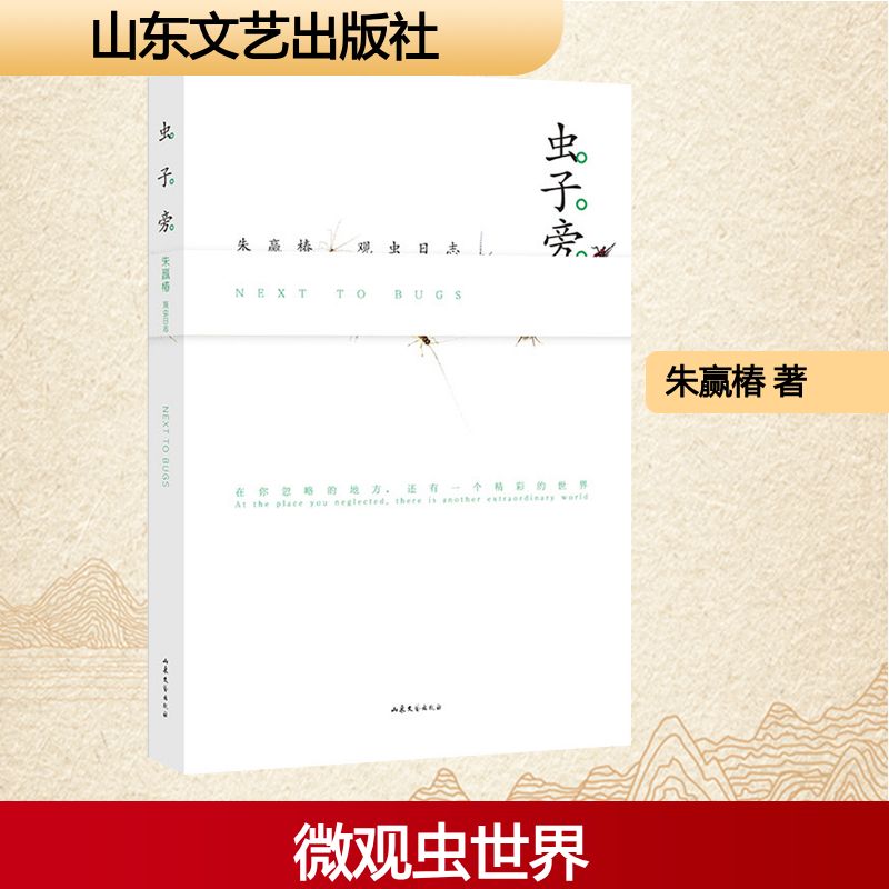 【正版图书】虫子旁朱赢椿著山东文艺出版社9787532959877