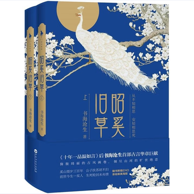昭奚旧草上下册书海沧生著百花洲文艺出版社9787550012189C