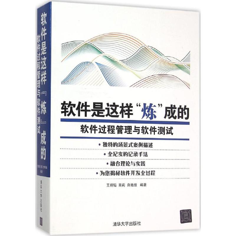 【正版书籍】软件是这样炼成的软件过程管理与软件测试王朔韬商莉白艳放著清华大学出版社