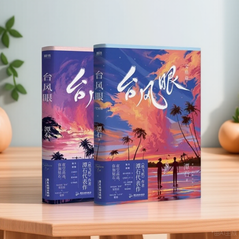 正版}台风眼完结篇潭石广东旅游出版社9787557025526