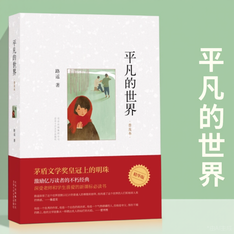 平凡的世界普及本路遥著北京十月文艺出版社9787530216774C