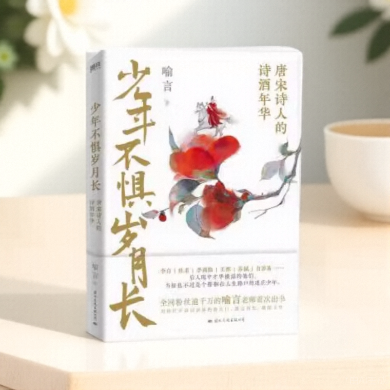 少年不惧岁月长唐宋诗人的诗酒年华喻言著戏说体李白杜甫李商隐苏轼白居易等人生中国历史人物传记古诗词文学9787512514898